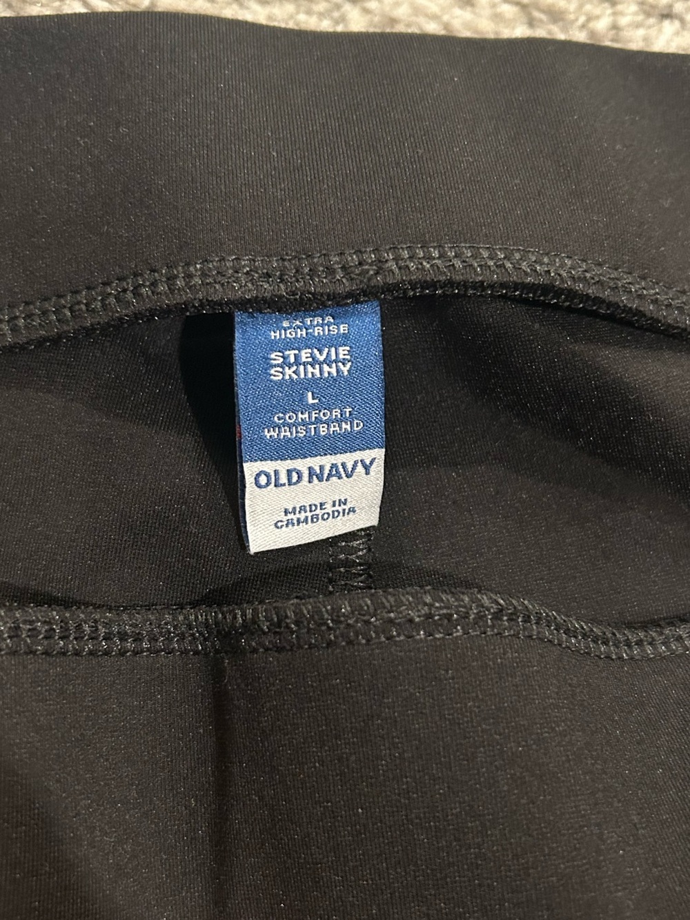 Old Navy Black Girls' Dress Pants - Tapered Fit - Picture 2 of 2